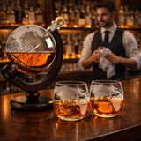 Whiskyfles - Wereldkaart Editie