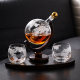 Whiskyfles - Wereldkaart Editie
