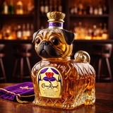 Whiskyfles - Franse Bulldog Editie