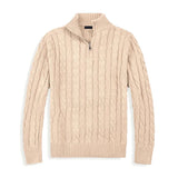 Laurent de Vries | Luxe Heren Half-Zip Trui met Hoge Kraag