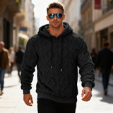 Mike de Jager | Fleece Pullover Sweater – Zwart, Lichtgrijs, Lichtblauw, Abrikoos & Bruin