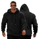 Mike de Jager | Fleece Pullover Sweater – Zwart, Lichtgrijs, Lichtblauw, Abrikoos & Bruin