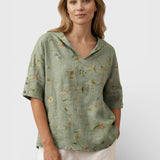 Patrícia - Elegant Linnen Top