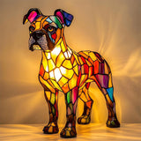 Tyson - Lamp en Glas-in-lood