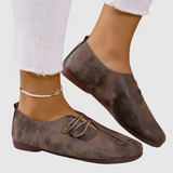 Vianne - Orthopedische instappers van suede