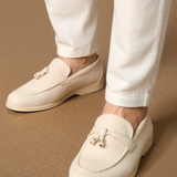 Beige Loafer met Kwasten – Elegant en Comfortabel