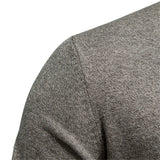 Heren Gebreid Katoenen Vest – Casual Comfort met Mock-Hals