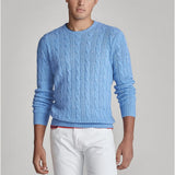 Heren Gebreide Sweater - Dikke Katoenen Trui