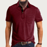 Heren Polo Korte Mouw Klassiek Casual Comfort