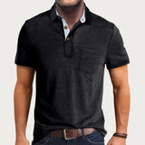 Heren Polo Korte Mouw Knopen Casual Comfort