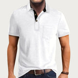 Heren Polo Korte Mouw Klassiek Casual Comfort