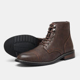 Felix™ Klassieke Leren Herenboots met Antislipzool