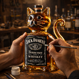 Whisky Fles - Kat Editie