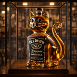 Whisky Fles - Kat Editie