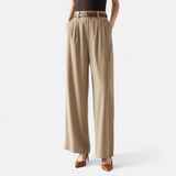 Alma - Dames Palazzo Broek Hoge Taille Tijdloos