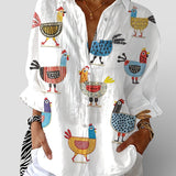 Ingrid - Elegante en luchtige blouse
