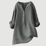 Fernanda | Vrouwelijke blouse van licht en comfortabel linnen