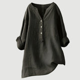 Fernanda | Vrouwelijke blouse van licht en comfortabel linnen