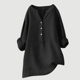 Fernanda | Vrouwelijke blouse van licht en comfortabel linnen