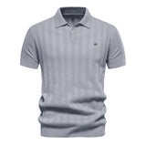 Benles | Stijlvol Gestreept Poloshirt Gebreid