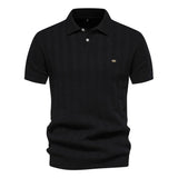 Benles | Stijlvol Gestreept Poloshirt Gebreid