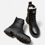 Ancienne Monde | Warme Winterboots met Platte Zool