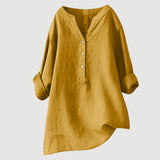 Fernanda | Vrouwelijke blouse van licht en comfortabel linnen