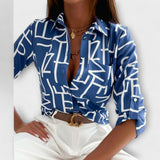 Filipa - Blouse met klassieke kraag