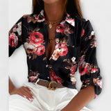 Filipa - Blouse met klassieke kraag